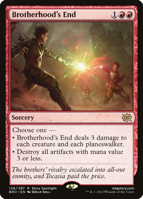 Brotherhood's End [The Brothers' War - 128]