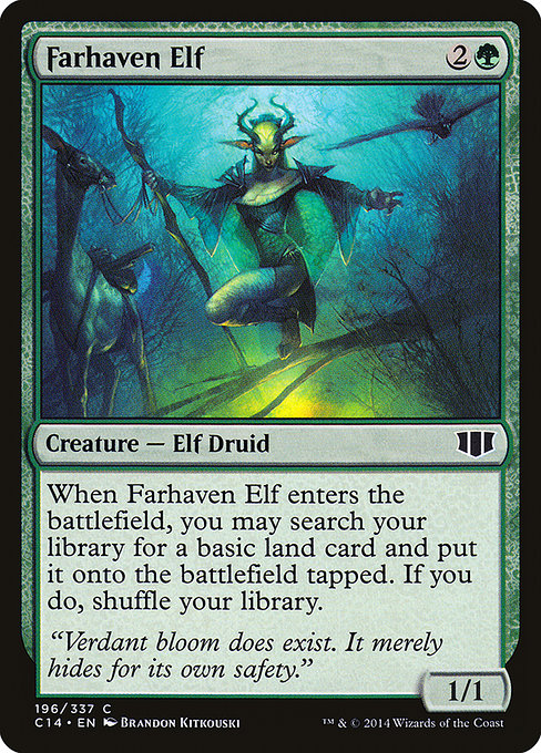 Farhaven Elf [Commander 2014 - 196]