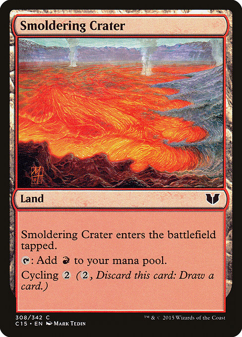 Smoldering Crater [Commander 2015 - 308]