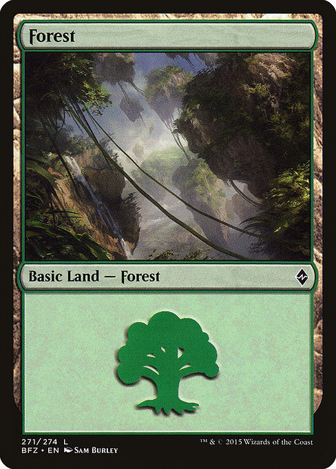 Forest [Battle for Zendikar - 271a]
