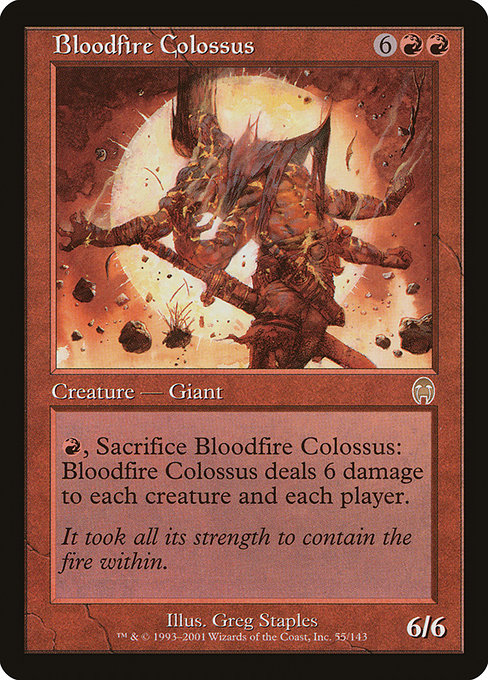 Bloodfire Colossus [Apocalypse - 55]