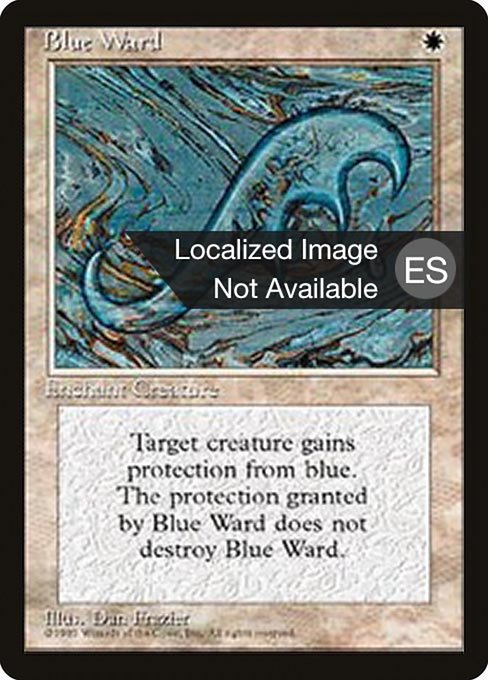 Blue Ward [Fourth Edition Foreign Black Border - 10]