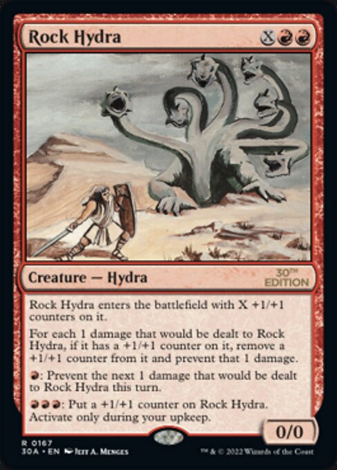 Rock Hydra [30th Anniversary Edition - 167]