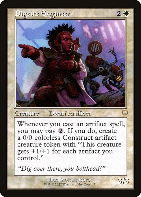 Digsite Engineer [The Brothers' War Commander - 71]