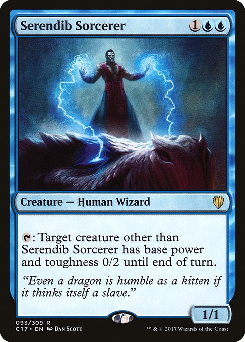 Serendib Sorcerer [Commander 2017 - 93]