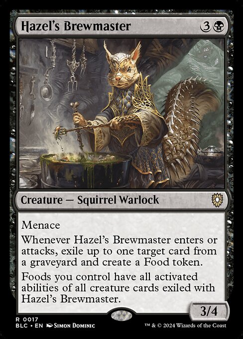 Hazel's Brewmaster [Bloomburrow Commander - 17]