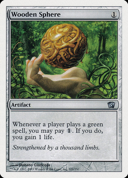 Wooden Sphere [Eighth Edition - 321]