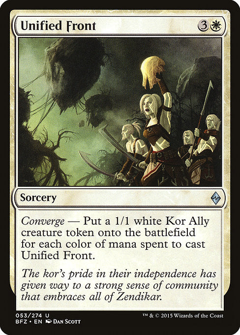 Unified Front [Battle for Zendikar - 53]