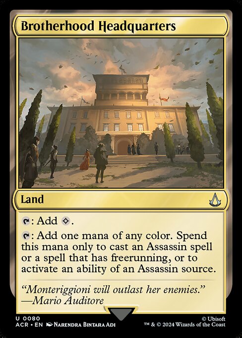 Brotherhood Headquarters [Assassin's Creed - 80]