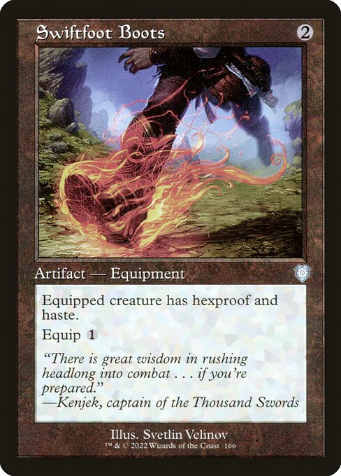 Swiftfoot Boots [The Brothers' War Commander - 166]
