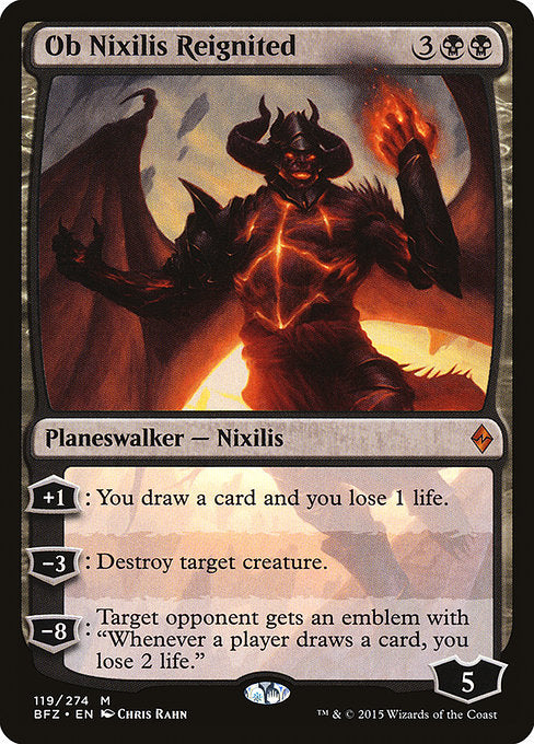 Ob Nixilis Reignited [Battle for Zendikar - 119]