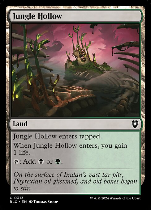 Jungle Hollow [Bloomburrow Commander - 313]