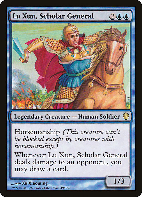 Lu Xun, Scholar General [Commander 2013 - 49]