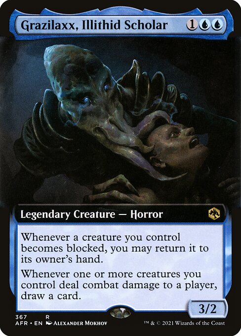 Grazilaxx, Illithid Scholar [Adventures in the Forgotten Realms - 367]