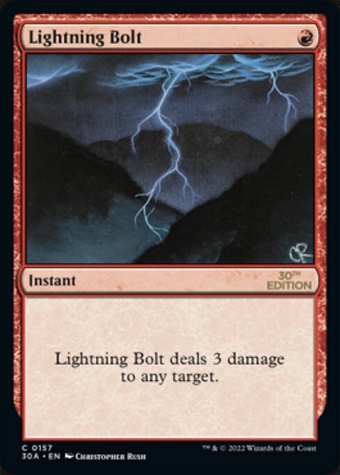 Lightning Bolt [30th Anniversary Edition - 157]
