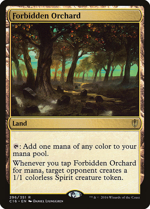 Forbidden Orchard [Commander 2016 - 296]