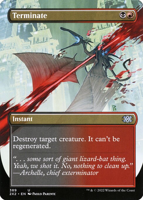 Terminate [Double Masters 2022 - 389]