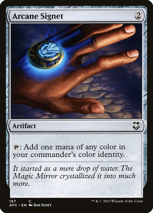 Arcane Signet [Forgotten Realms Commander - 197]