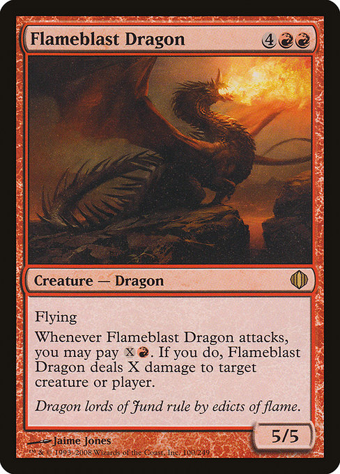 Flameblast Dragon [Shards of Alara - 100]