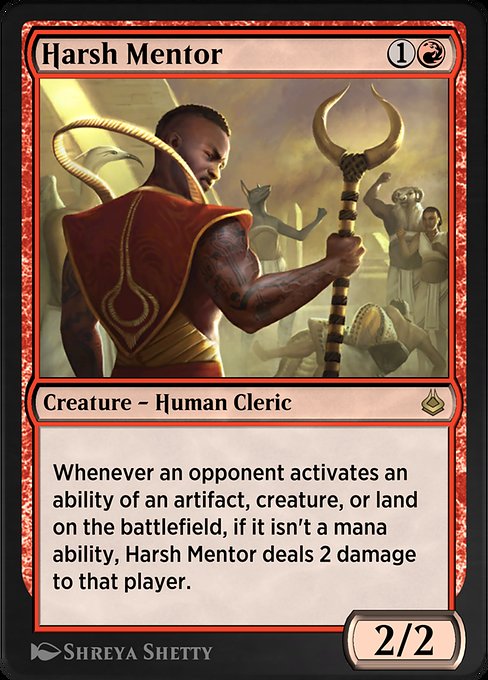 Harsh Mentor [Amonkhet Remastered - 158]