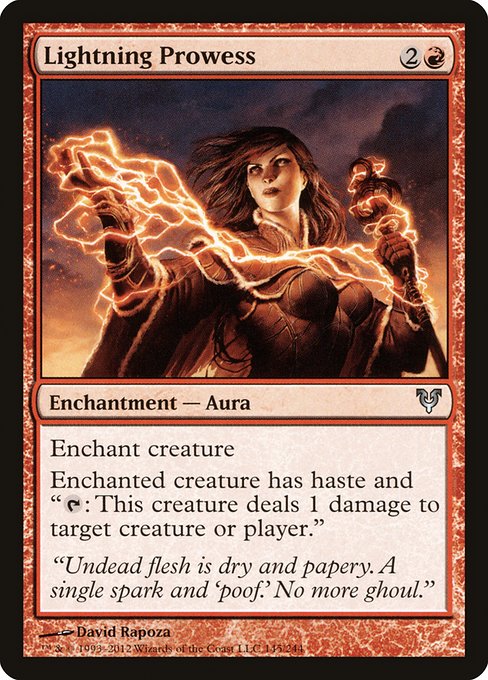 Lightning Prowess [Avacyn Restored - 145]
