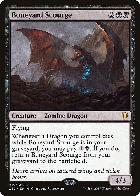Boneyard Scourge [Commander 2017 - 15]