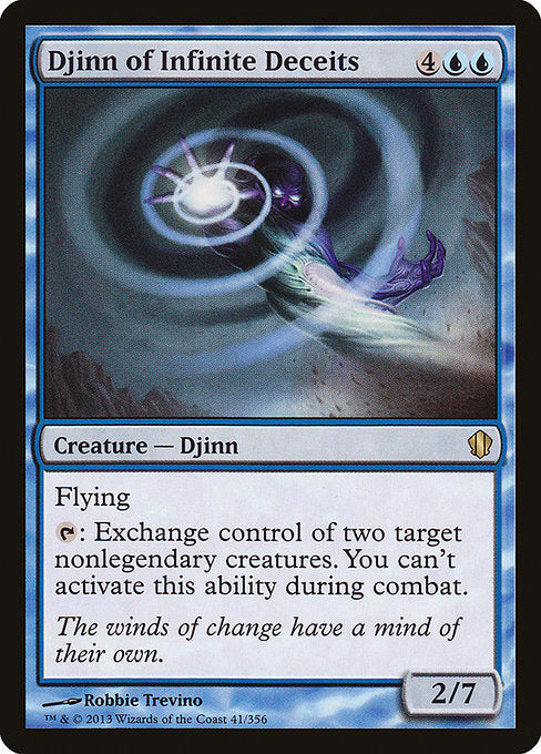Djinn of Infinite Deceits [Commander 2013 - 41]