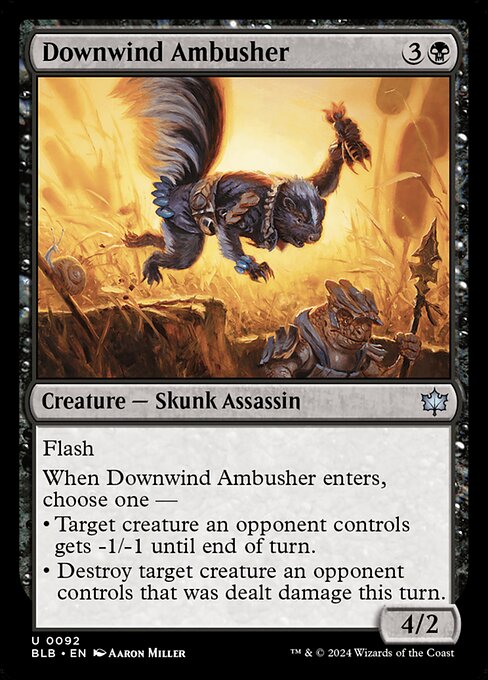 Downwind Ambusher [Bloomburrow - 92]