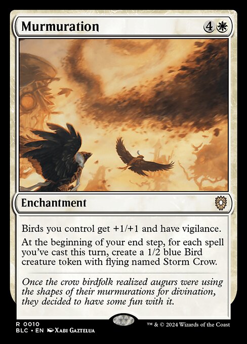 Murmuration [Bloomburrow Commander - 10]