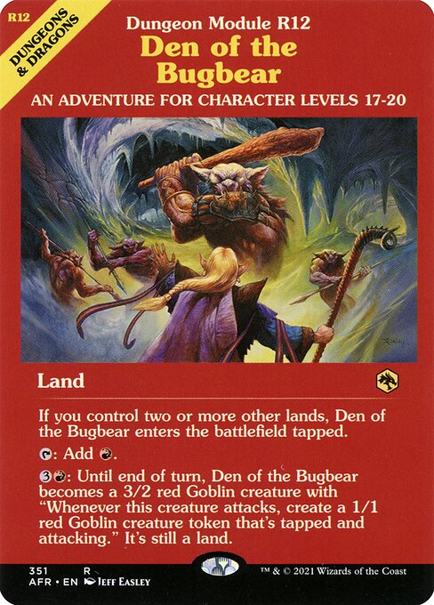 Den of the Bugbear [Adventures in the Forgotten Realms - 351]