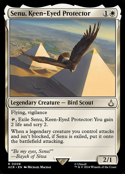 Senu, Keen-Eyed Protector [Assassin's Creed - 8]