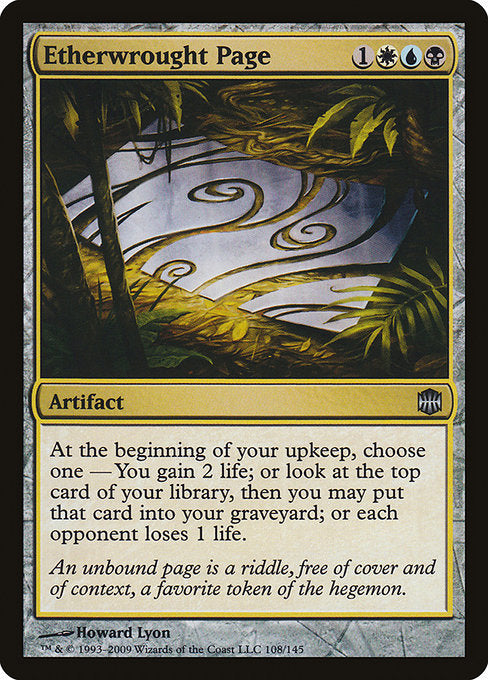 Etherwrought Page [Alara Reborn - 108]