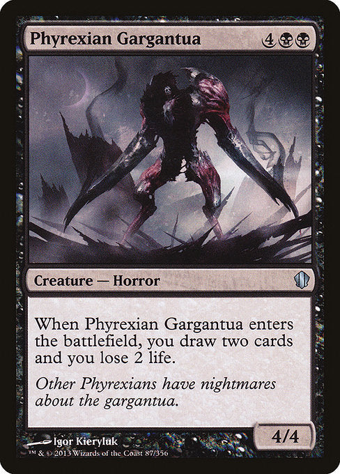 Phyrexian Gargantua [Commander 2013 - 87]