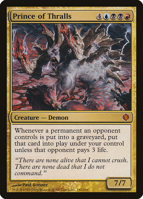 Prince of Thralls [Shards of Alara - 182]