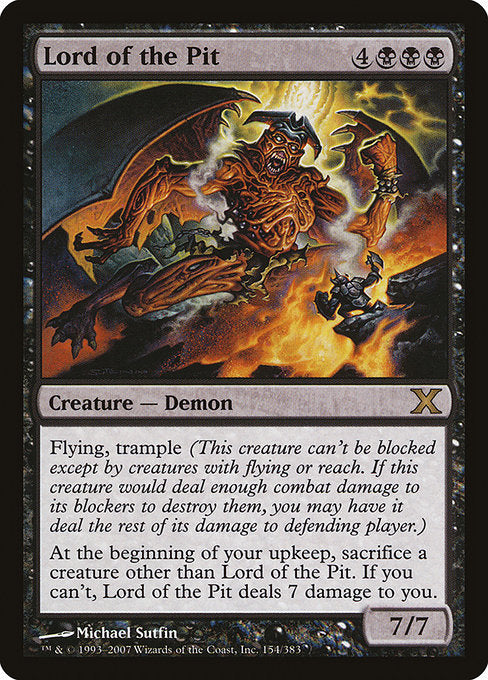 Lord of the Pit [Tenth Edition - 154]