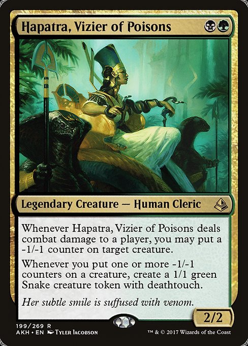 Hapatra, Vizier of Poisons [Amonkhet - 199]