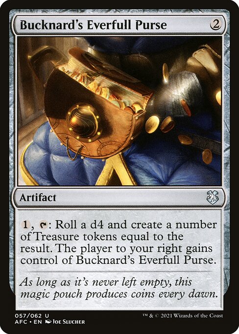 Bucknard's Everfull Purse [Forgotten Realms Commander - 57]