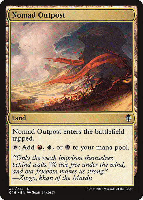 Nomad Outpost [Commander 2016 - 311]