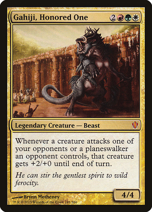 Gahiji, Honored One [Commander 2013 - 191]
