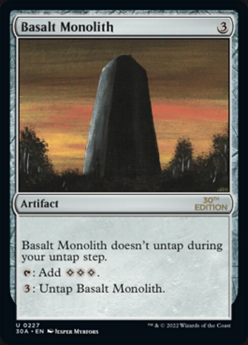Basalt Monolith [30th Anniversary Edition - 227]