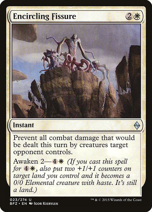 Encircling Fissure [Battle for Zendikar - 23]