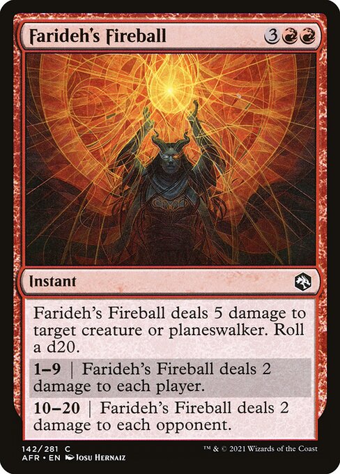 Farideh's Fireball [Adventures in the Forgotten Realms - 142]