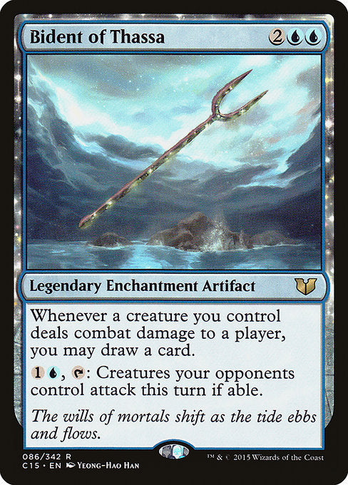 Bident of Thassa [Commander 2015 - 86]