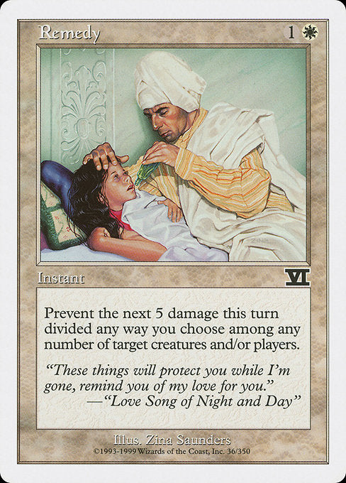 Remedy [Classic Sixth Edition - 36]