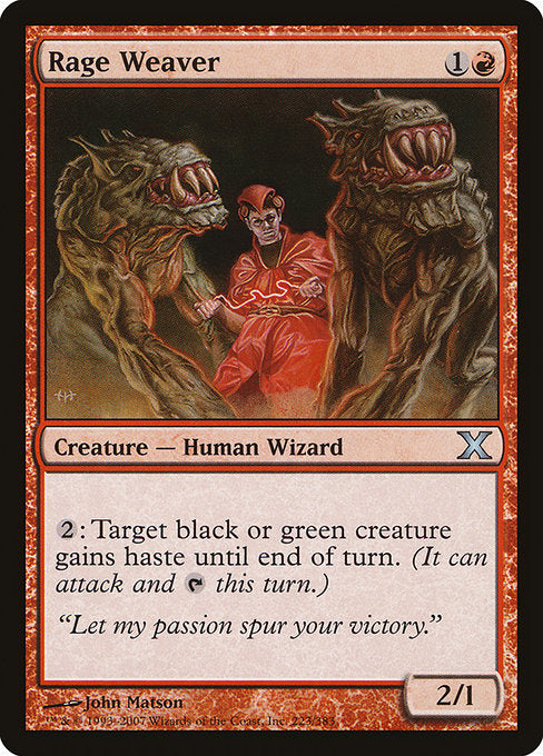 Rage Weaver [Tenth Edition - 223]