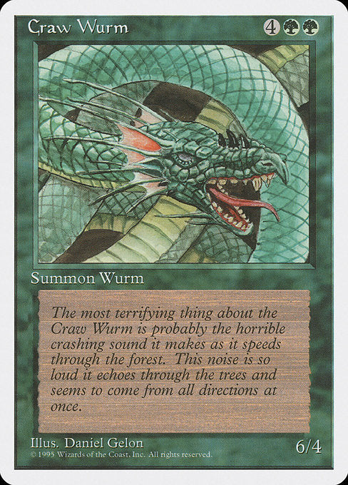 Craw Wurm [Fourth Edition - 238]