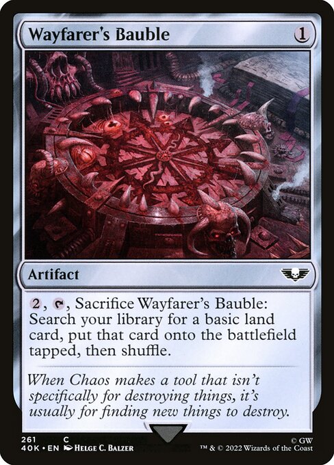 Wayfarer's Bauble [Warhammer 40,000 Commander - 261]