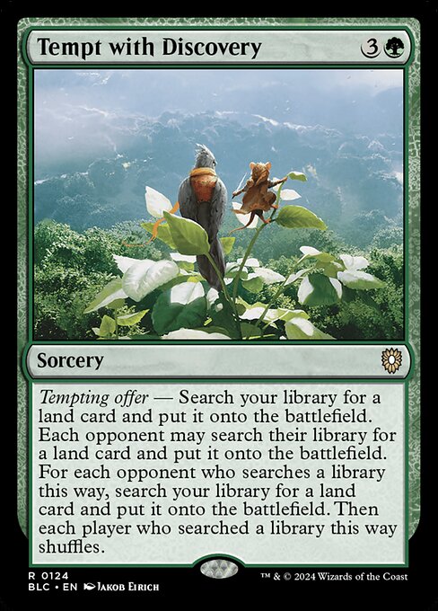 Tempt with Discovery [Bloomburrow Commander - 124]