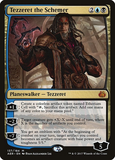 Tezzeret the Schemer [Aether Revolt - 137]