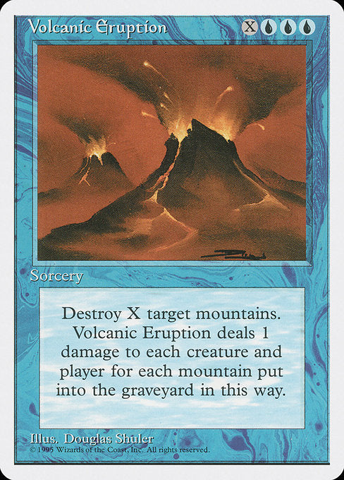 Volcanic Eruption [Fourth Edition - 112]